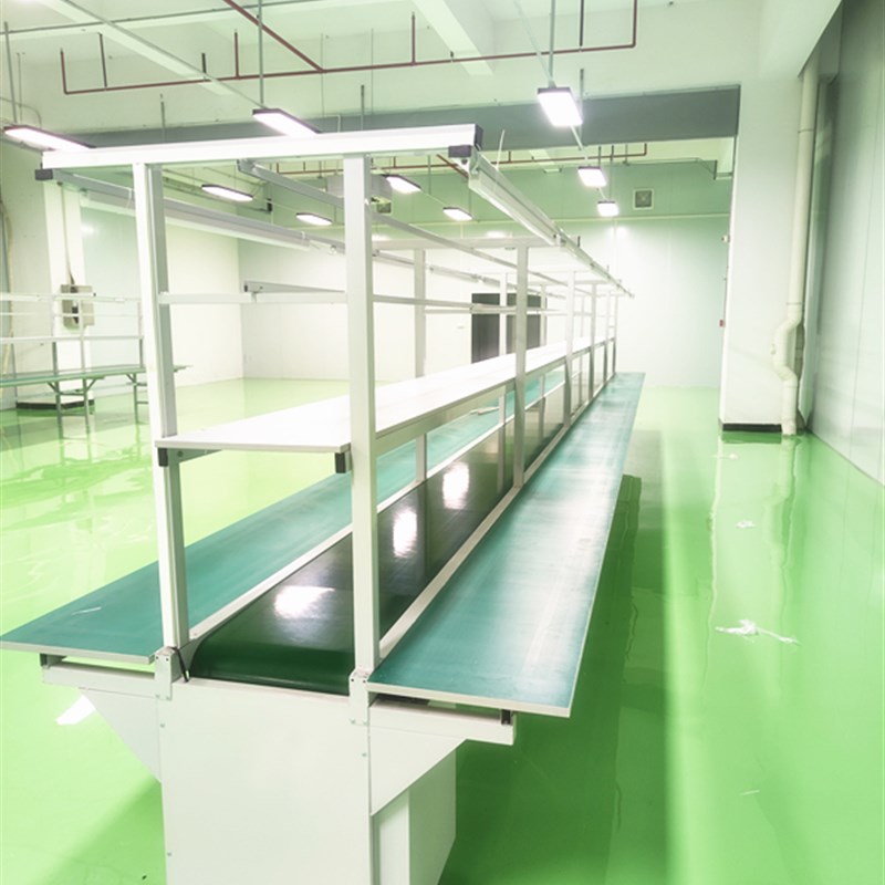 车间防静电工作台流水线输送带生产线铝型材拉线钳工台装配检测台
