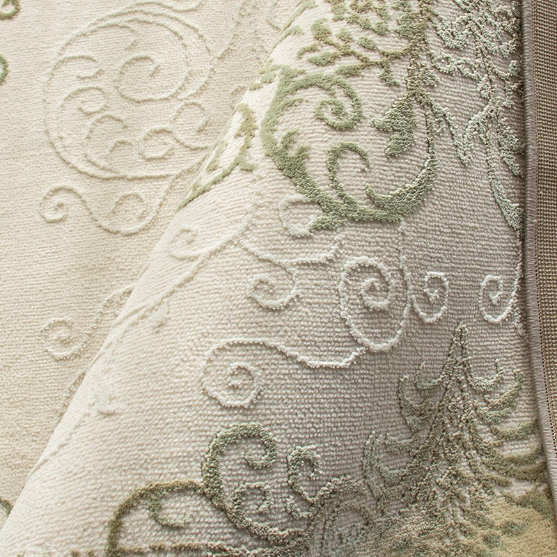 普拉托尼2025年新款法式轻奢客厅地毯美式欧式茶几复古浮雕高级感