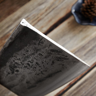 周家刀手工锻打加厚商用家用厨师砍剁骨切专用斩骨刀骨头刀菜刀