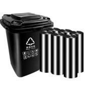 卷装 大垃圾袋大号加厚黑色酒店物业家用厨房特大超大商用学校医院