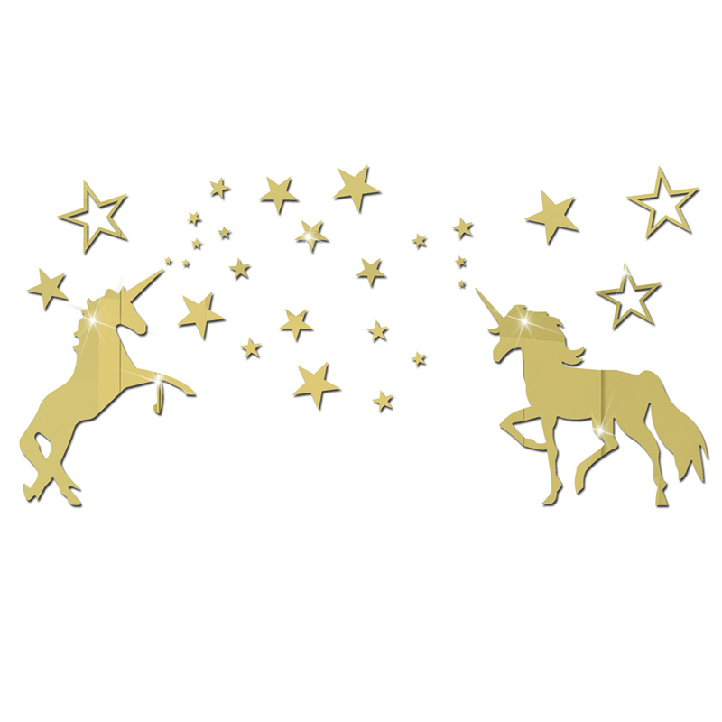 亚克力立体花朵镜面墙贴客厅床头装饰沙发电视背景墙自粘防水贴纸