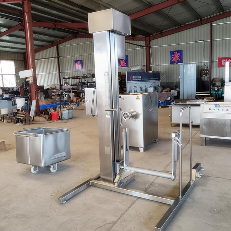 灌肠机配套立式提升机移动式自动上料机多功能食品粮食提升机