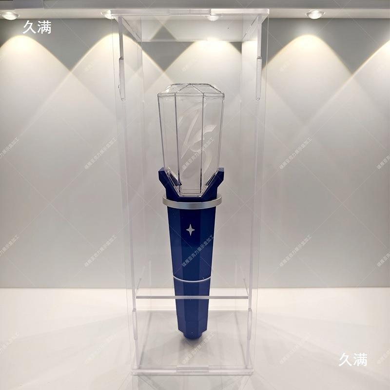 周深巡回演唱会应援棒荧光棒展示盒亚克力高透明防尘罩收纳盒图片