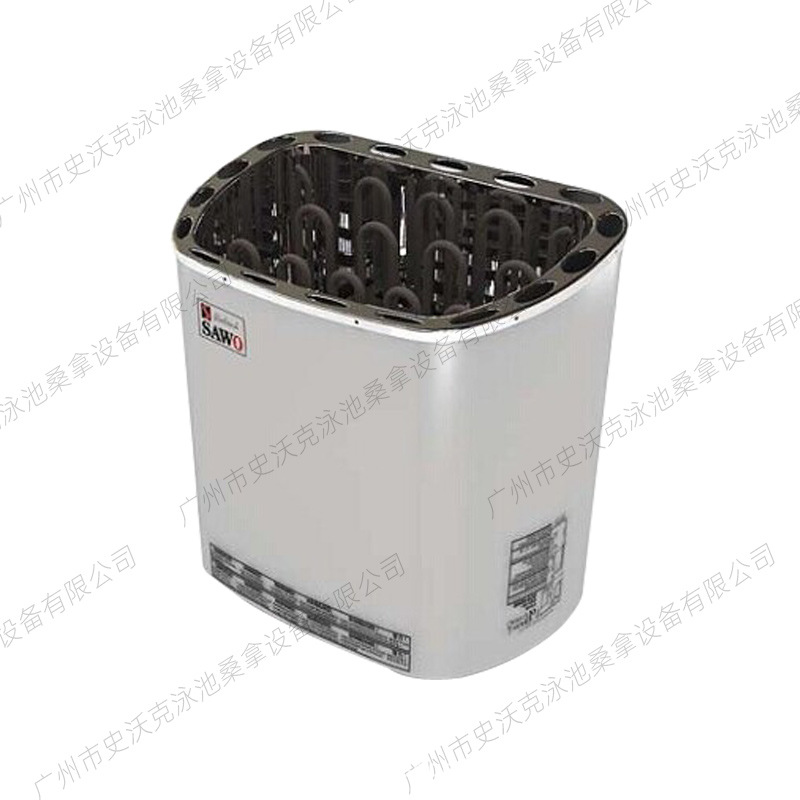 SAWO/西活进口家用商用桑拿房304不锈钢外控式桑拿炉设备/干蒸炉