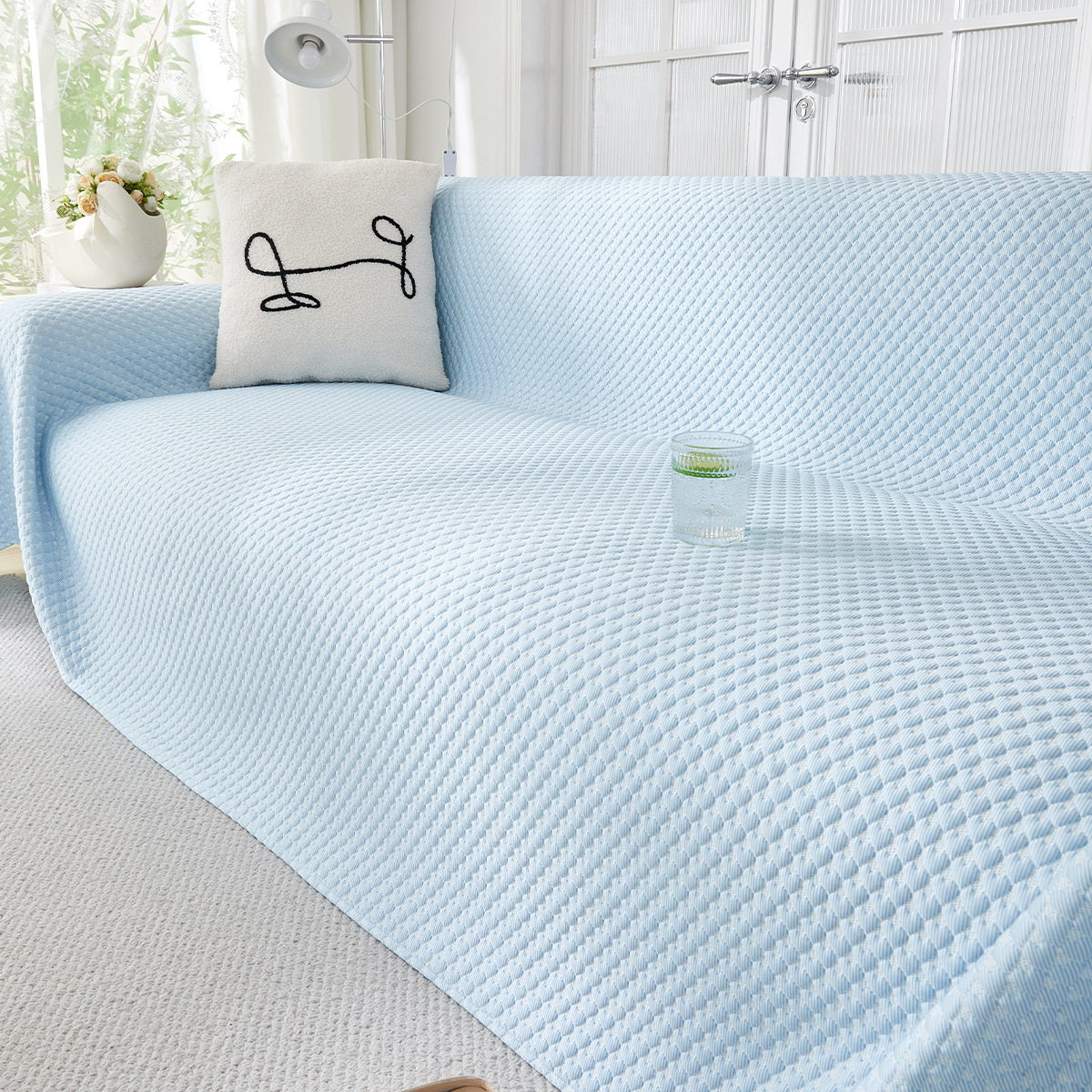 冰豆豆夏季冰丝凉席沙发盖布简约现代一体式全包套罩巾布垫毯夏天,电子/电工,其它,淘宝优惠券,粉丝福利购,淘宝优惠卷