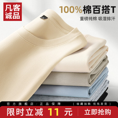 凡客诚品短袖T恤男2025新款半袖