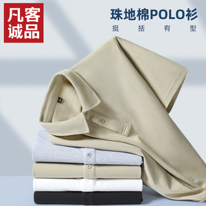 凡客诚品vancl官方店翻领休闲POLO衫男夏季新款宽松透气短袖T恤B