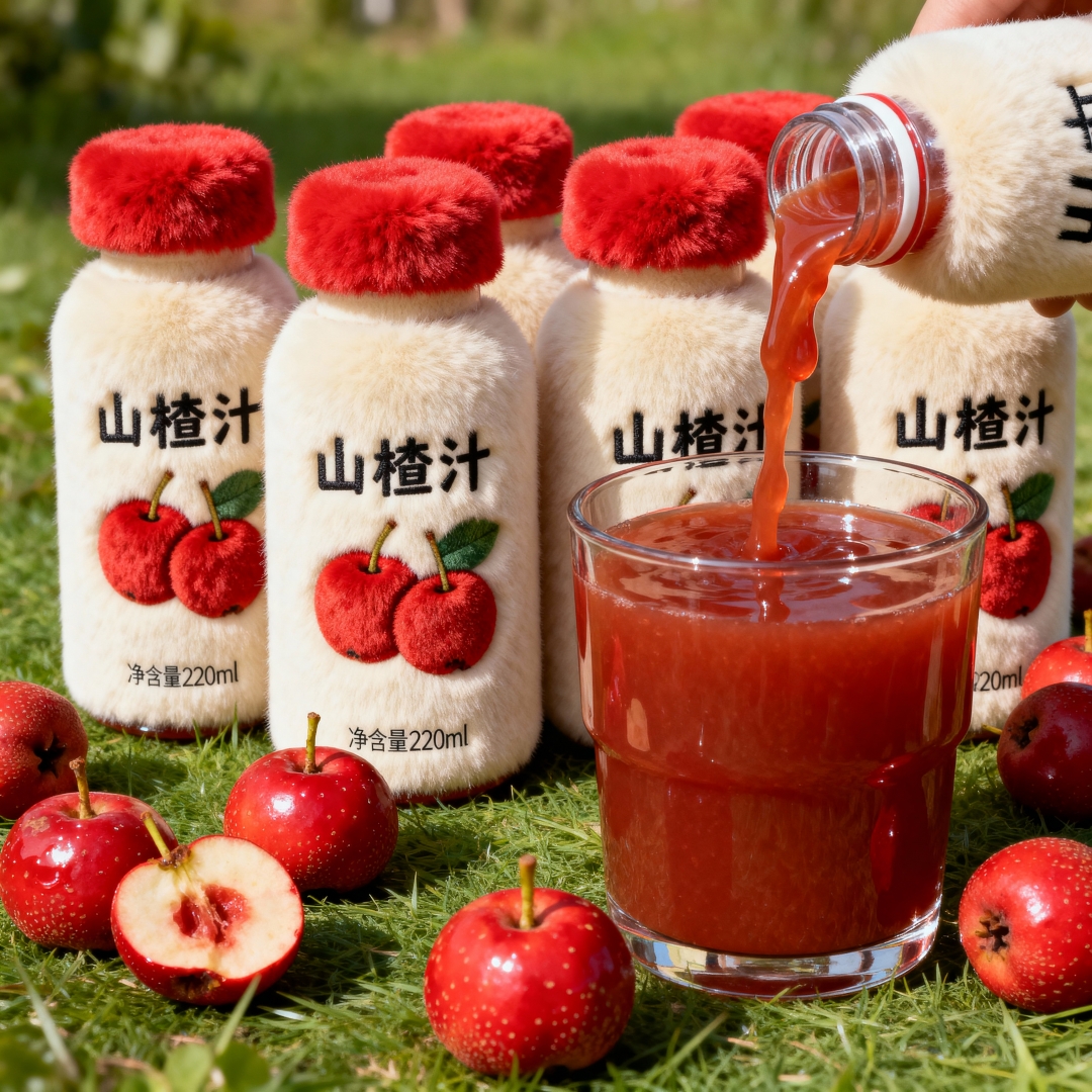 【囤货】山楂汁220ml*20瓶酸甜开胃果味饮料聚餐年货整箱热销