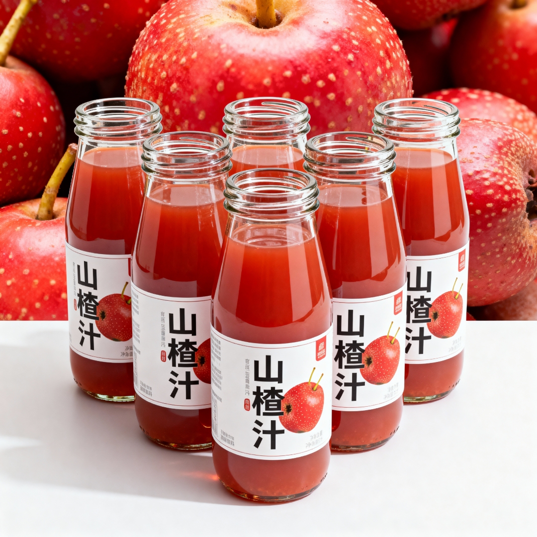 【晚餐必备】山楂汁220ml*20瓶酸甜开胃果味饮料聚餐年货整箱热销