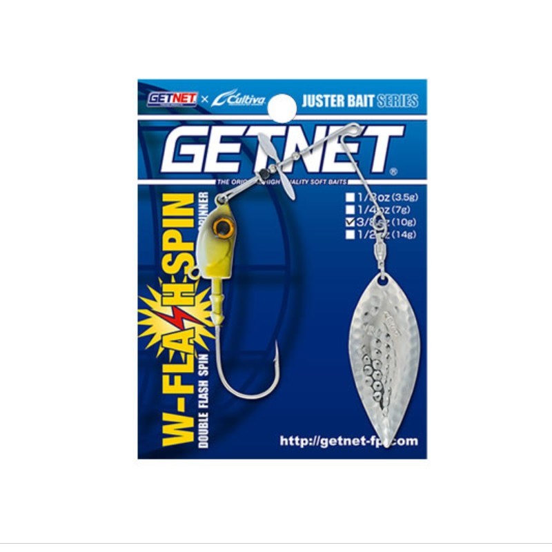欧纳路亚钩JUSTER BAIT旋转复合亮片鲈鱼翘嘴饵鱼钩铅头钩31913