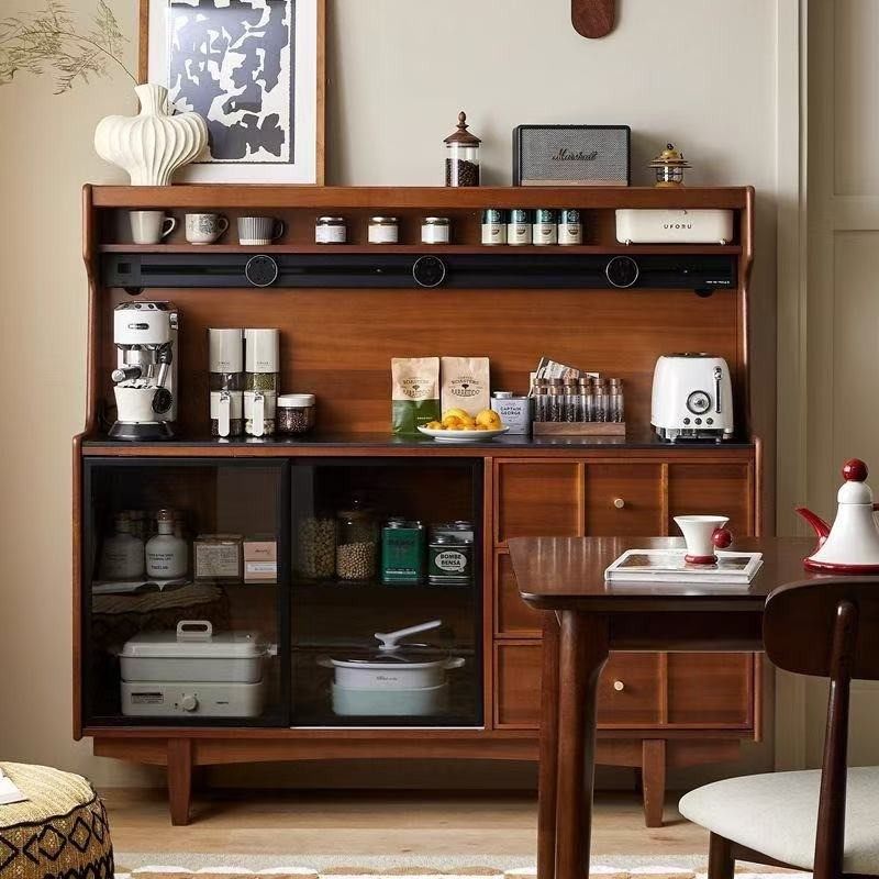 法式餐边柜靠墙一体客厅置物柜复古实木收纳储物柜岩板酒柜茶水柜,户外/登山/野营/旅行用品,其他灯,淘宝优惠券,粉丝福利购,淘宝优惠卷