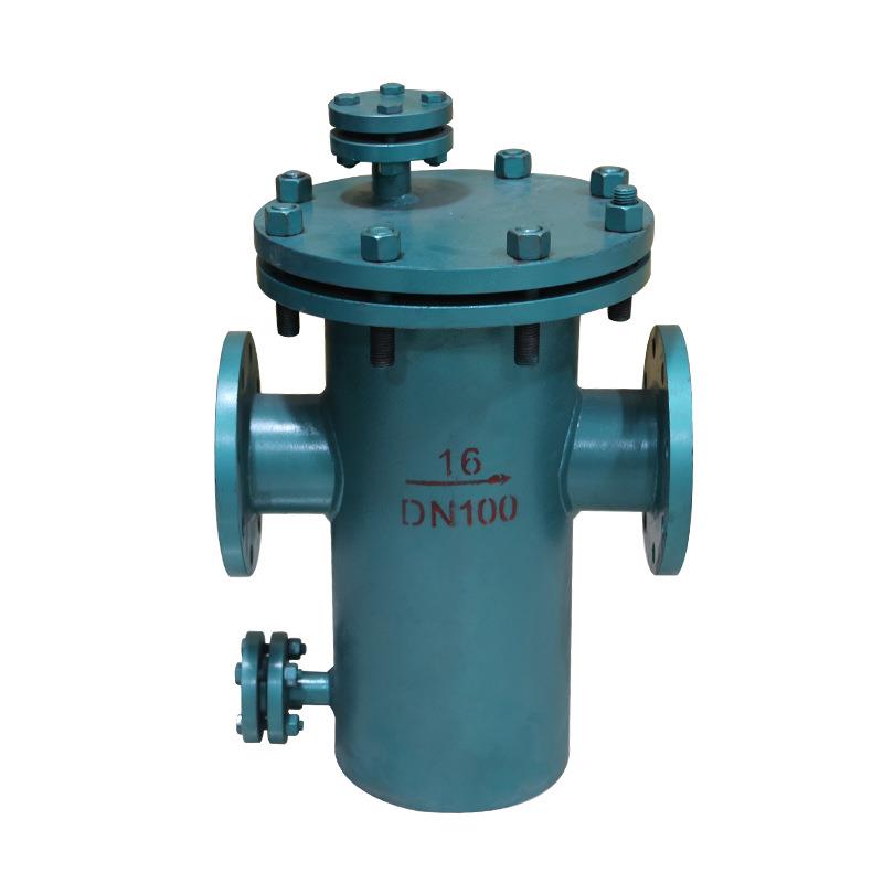 衬氟篮式过滤器SRB-F46-16C法兰直筒滤芯快开管道除污DN100耐腐