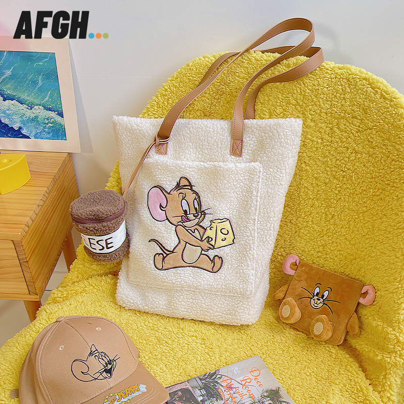 华纳正版杰瑞猫和老鼠托特包