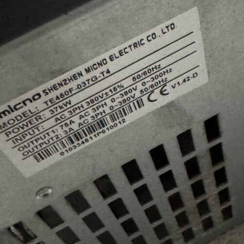 迈凯诺变频器TE480F-037G-T4 37KW 380V