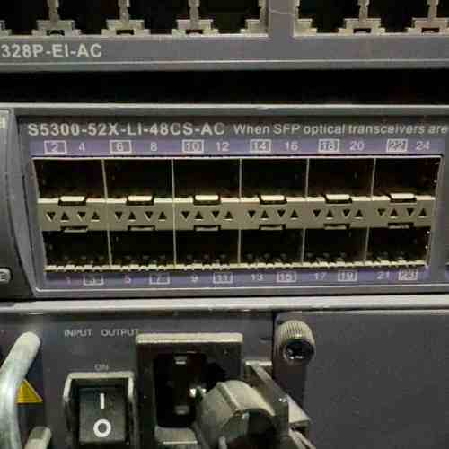 华为 S5300-52x-LI-48CS-AC机器正常使用咨询维修