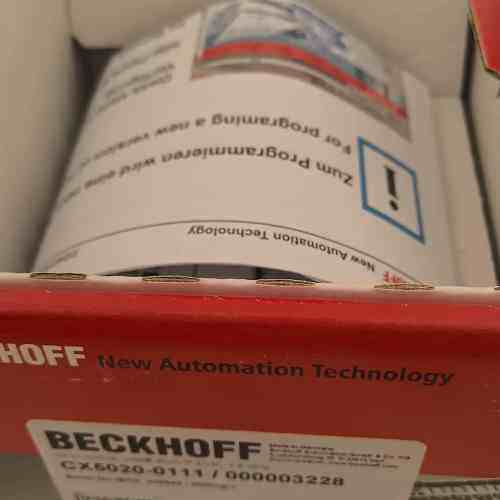 CX5020-0111-N031 CPU模块 BECKHOFF倍福工控模块议价维修