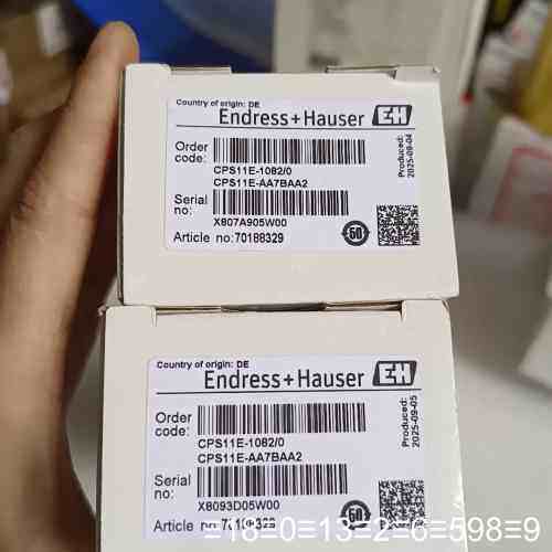 EH恩德斯豪斯PH电极，型号CPS11E-1082/0议价