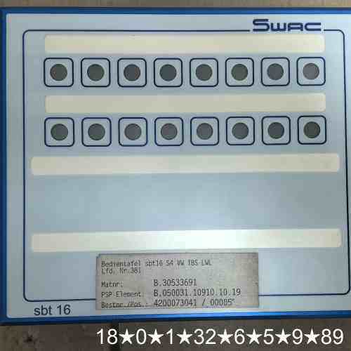 SWAC SBT16S4 VW IBS-LWL