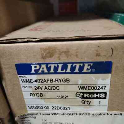 WME-402AFB-RYGB 派特莱工业警示灯 LED信号塔灯 24V交直流议价维