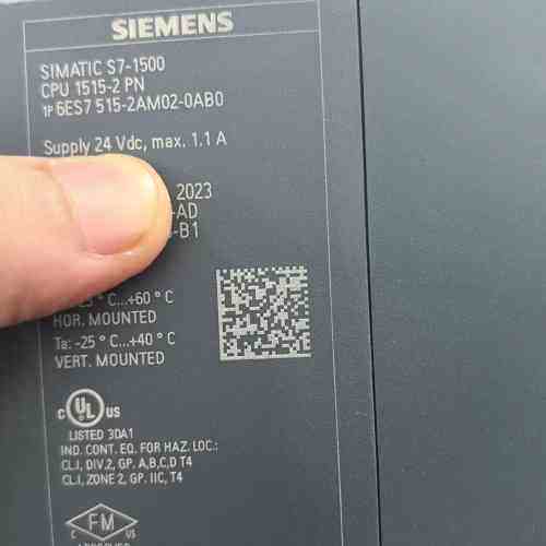 议价6ES7515-2AM02-0AB0 S7-1500 CPU 1515-2PN 工控模块维修