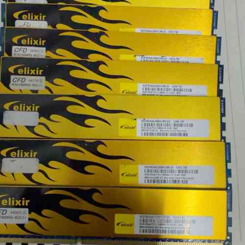 非标价 南亚易胜elixir台式机内存DDR3 8G 1600原议价