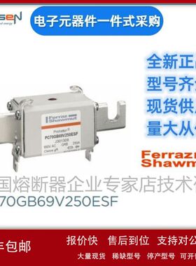 Ferraz罗兰熔断器PC70GB69V125TF G301283美尔森Mersen议价