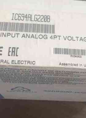 GE IC694ALG220B模拟输入模块-议价商品