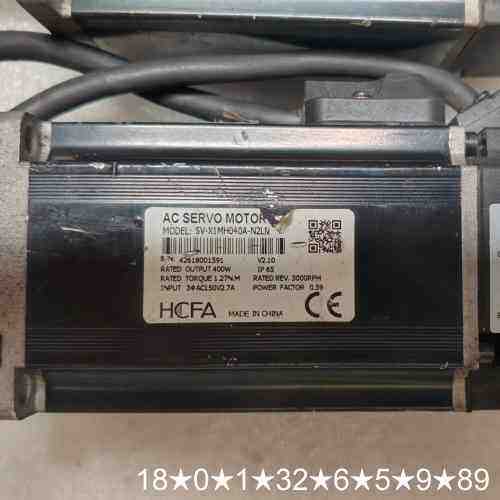 禾川400w伺服电机SV-X1MH040A-N2LN 有5