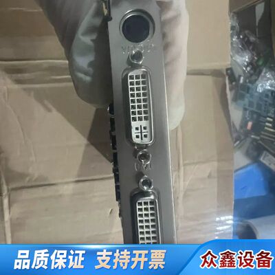 一块NVIDIA GeForce 9800GT显卡，接口丰富