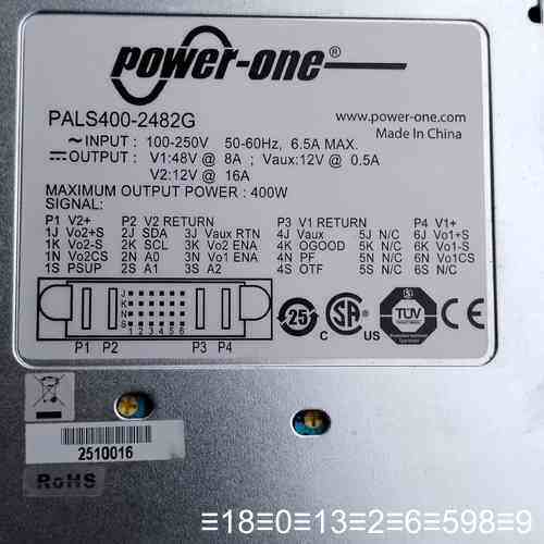 POWER-ONE电源 PALS400-2482G 一共三台议价
