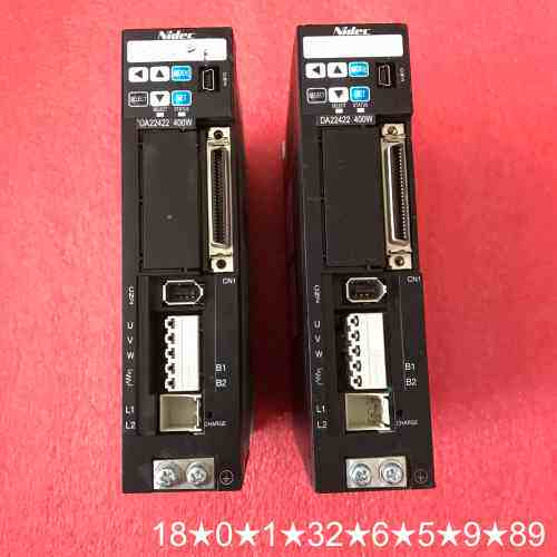 Nidec尼得科三协DA22422/400W伺服驱动器2台需