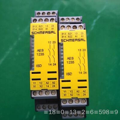 施迈赛SCHMERSAL安全继电器AES 1235，成色议价