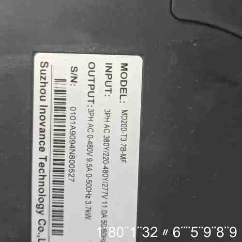 Inovance变频器 MD200T3.7B-MF、MD