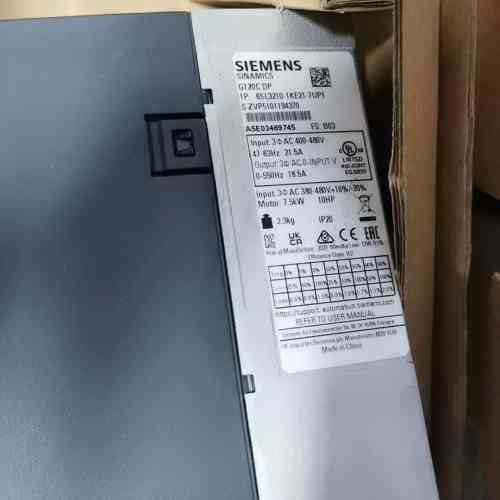 6SL3210-1KE21-7UP1 G120C DP 7.5kW 变频器工控配件议价维修