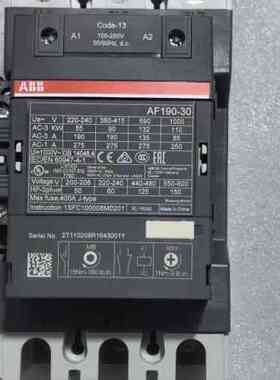 议价ABB交流接触器 AF190-30维修