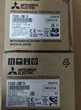 三菱MITSUBISHI FX3UC-32MT/D PLC模