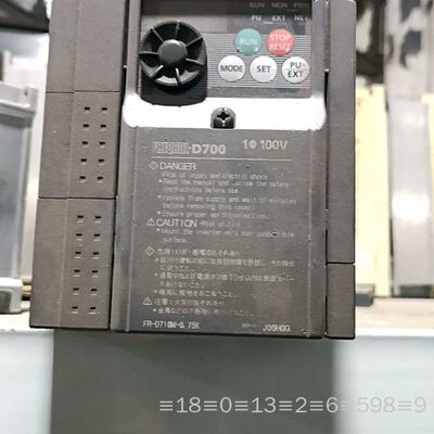 变频器FR-D710W-0.75K   110V议价