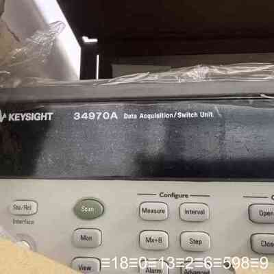Keysight 34970A数据采集器，原在，正议价
