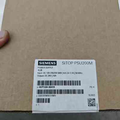 6EP1334-3BA10 工业电源 SITOP PSU200M DC24V 10A议价维修