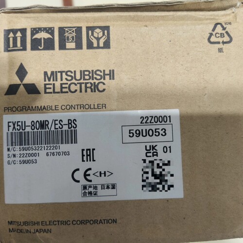 三菱PLC FX5U-80MR/ES-BS--议价商品