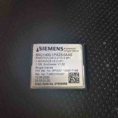 议价6AU1400-1PA23-0AA0 工控储存卡 单授权1GB工业自动化配件维