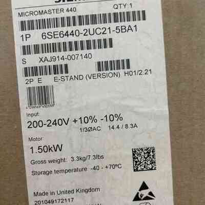 6ES76440-2UC21-5BA1。全新原装