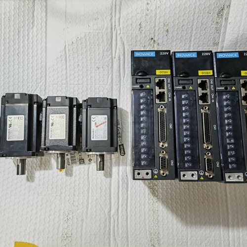 汇川伺服电机400w套装，电机型号：MS1H1—40B30C--议价商品