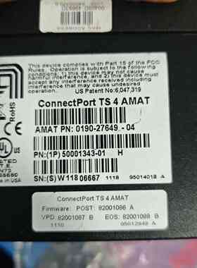 ConnectPort TS 4 AMAT 型号0190-2
