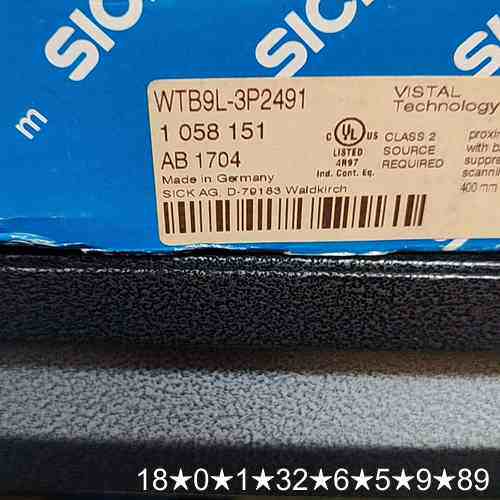 光电传感器WTB9L-3P2491，