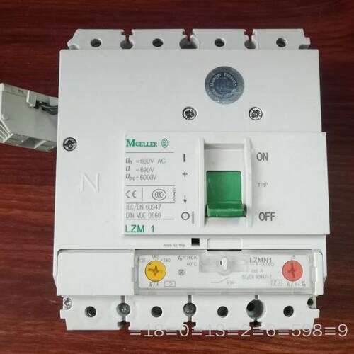 穆勒MOELLER塑壳断路器LZM1，3P三相，160A额定议价