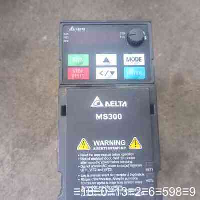 变频器MS300系列VFD2A7MS43ANSAA 0.议价