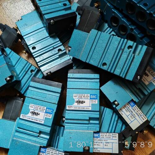 MAC电磁阀52A-11-A0B-GEM0-1KJ=，拆