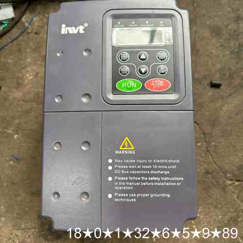 英威腾CHE100-004G/5R5P-4，成色如图，功