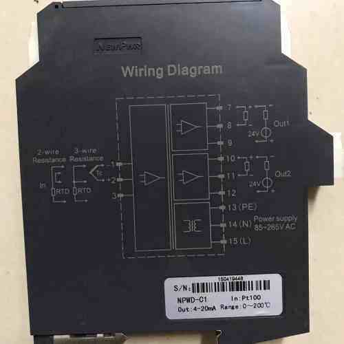 WIRiNG DIAGRAM变送器 NPWD-C1【议价】